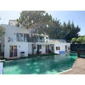 Villa with amazing views up from Puerto Banus